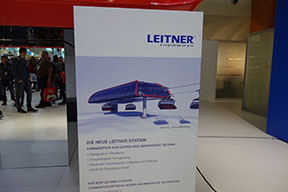 Interalpin 2017, Leitner ropeways, nový dizajn staníc odpojiteľných lanoviek /foto: Matej Petőcz 26.04.2017/
