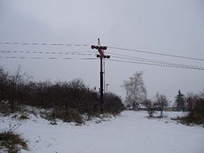Možno posledná zima nitrianskej lanovky. /foto: Andrej Bisták 5.1.2009/