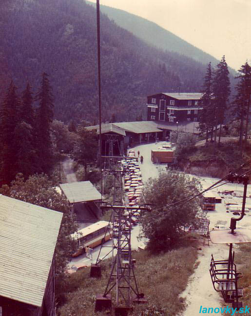 tlačná podpera č. 3  - foto: Ing. Bíza 1989