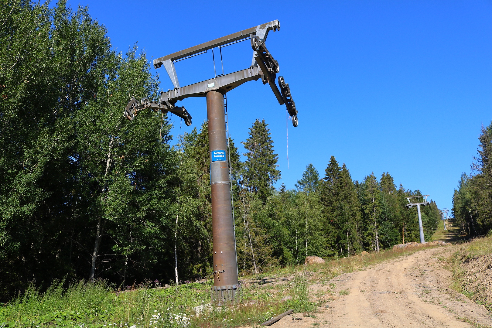 podpěra č. 3 /foto: Radim Polcer 20.07.2022 - 