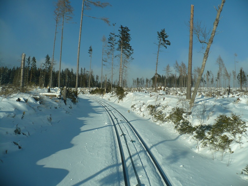 trasa lanovky  - foto: Radim Polcer 16.02.2008