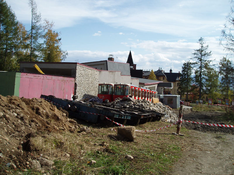 Dolná stanica v Smokovci.  - foto: Andrej 30.09.2007