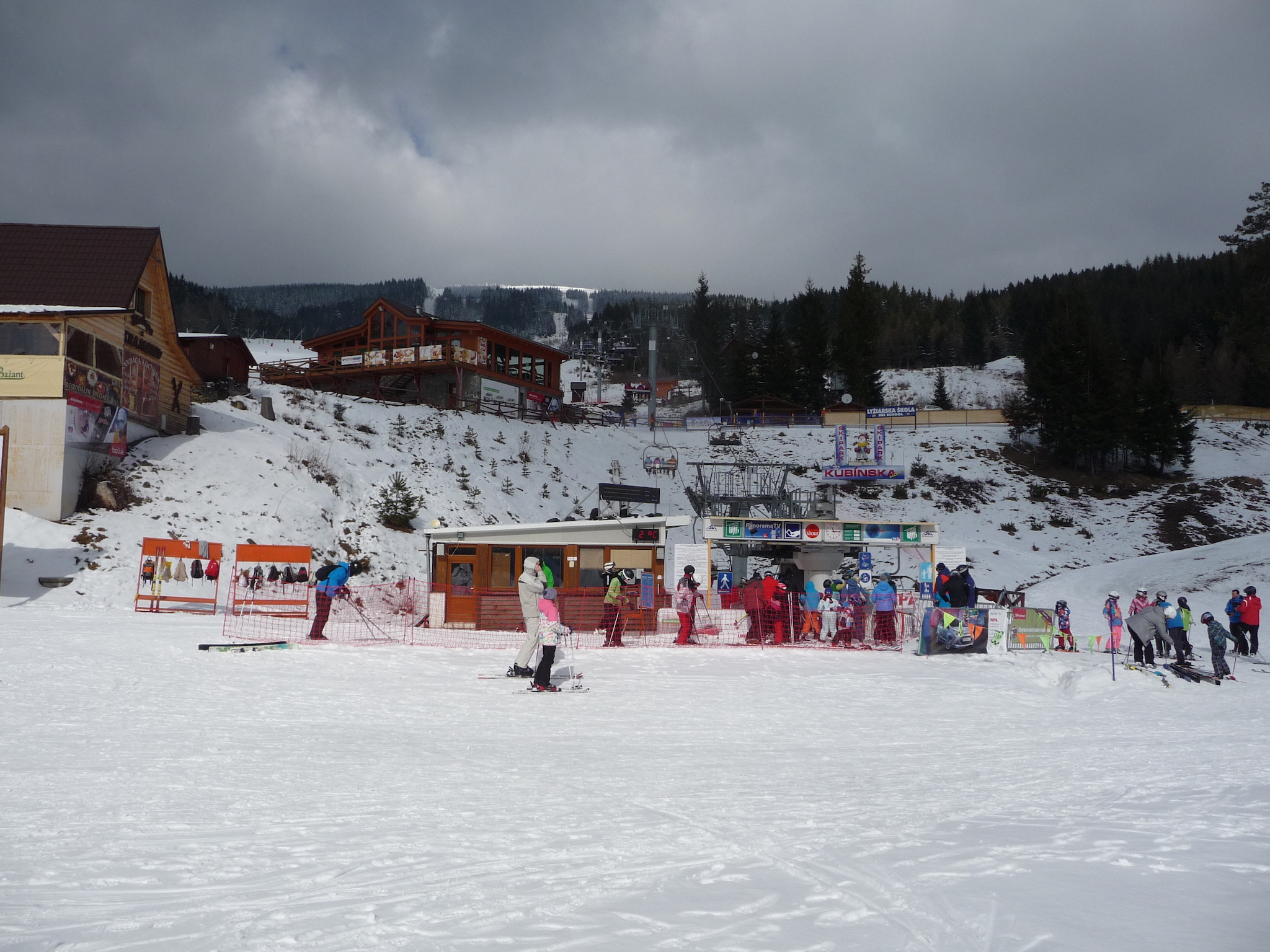 Dolná stanica 4-sedačky  - foto: Matej Petőcz 6.3.2015