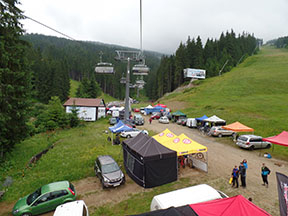Letná jazda pri príležitosti 3. kola Slovenského pohára v downhille /foto: Matej Petőcz 28.6.2015/