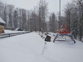 V zimnej sezóne 2016/2017 bola prevádzka lanovky pozastavená /foto: Ján Palinský 13.1.2017/