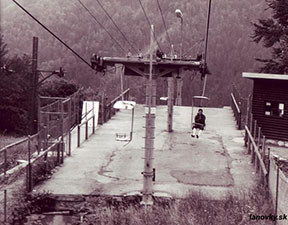medzistanica, podpery č. 8, 7 a 6 /foto: Roman Gric 17.6.1988/