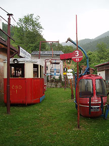 Slovenské lyžiarske múzeum Podkonice /foto: Ján Palinský 12.7.2010/